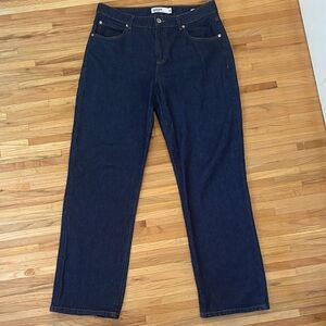 Garage Dark Blue Slouchy Jeans